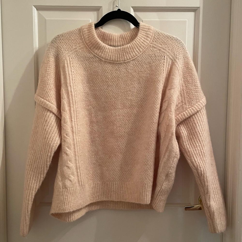Madewell Cable Havener Pullover Sweater - Picture 1 of 10
